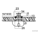 Scrocco nylon semplice - immagine 3