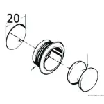 Mini scrocchetto ott. lu.16mm - immagine 2