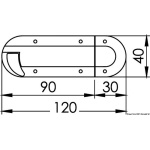 Fermaporte a molla ot.cr. - immagine 2