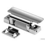 Maniglia in ottone cromato per ante