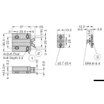 Scrocco a contatto non magnetico - immagine 2