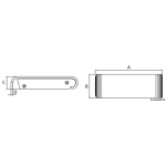 Chiusura a leva in acciaio inox Perla - immagine 2