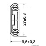 Slitta inox 304 mm - immagine 4