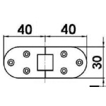 Cerniera microf. mm 80x30 - immagine 2