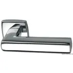Coppia maniglie Square in ottone cromato