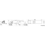 Chiusura a camma per porta di poppa - immagine 2