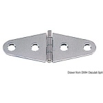 Cerniere inox 101x38 mm