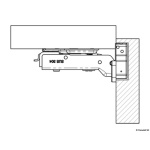 Cerniera "Soft close" Half overlay - immagine 2