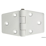 Cerniera nylon mm 98x65 bianca