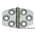 Cerniera inox mm 68x46