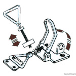Chiusura a leva inox 123/137