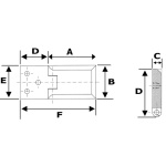 Cerniera Piramid 90° - immagine 2