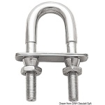 Cavallotto con dado sicurezza M8