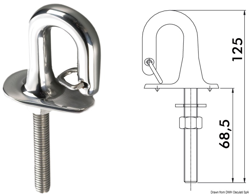 39.147.00B.jpg Gancio sci inox - immagine 1