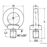 Golfare maschio 6 mm - immagine 2