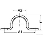Ponticello inox mm 44 - immagine 2