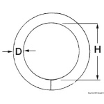 Anello inox 5x25 mm - immagine 2