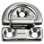 Pad eye 59x61 mm anello 8 mm carico di rottura 4000 kg