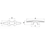 Bitta Bull Dog Black Line 205 mm - immagine 2