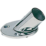 Base inox pulpito 45° 22 mm