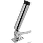 Portacanne orientabile in acciaio inox 316 per fissaggio su piano