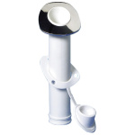 Portacanne nylon con frontale inox