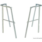 Pulpito poppa inox 40x43x60 cm 2 parti