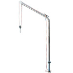 Gruetta inox tubo 40 mm max 125 kg