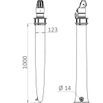 Coppia sacchi con drenaggio per guetta 42.354.00 - immagine 2