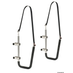 Kit porta sup o porta passerella in acciaio inox