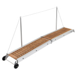 Passerella pieghevole 210 cm lega leggera - immagine 2