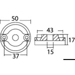 Anodo per Vetus Bow 35/55 - immagine 3
