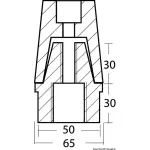 Ogive complete mm 40 Alluminio - immagine 2