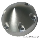 Anodo compatibile con eliche Max-Prop 28/35 mm - immagine 2