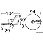 Anodo alluminio Yamaha 20/50 HP - immagine 2