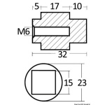 Anodo Yamaha 80/100 HP - immagine 2
