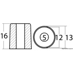 Anodo Yamaha  2,5/9,9 HP - immagine 2