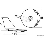 Anodo a pinna x 60/70 HP - immagine 2