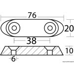 Piastrina 40-50 HP 4 tempi - immagine 2