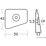 Anodo Johnson/Evinrude 20/25/35 HP - immagine 2