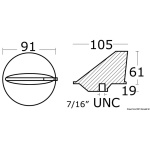 Anodo MERCURY 40-225 HP - immagine 2