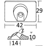 Anodo FB Mercury/Mariner 6/15 HP - immagine 2