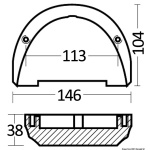Anodo alluminio OMC Cobra DuoProp - immagine 2
