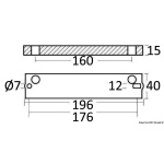 Anodo Tohatsu 60/225 HP zinco - immagine 3