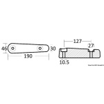 Anodo per trasmissione Arneson 192x47x30 - immagine 2