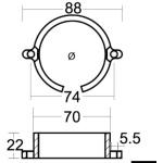 Anodo alluminio asse elica Mercruiser Bravo I - immagine 2
