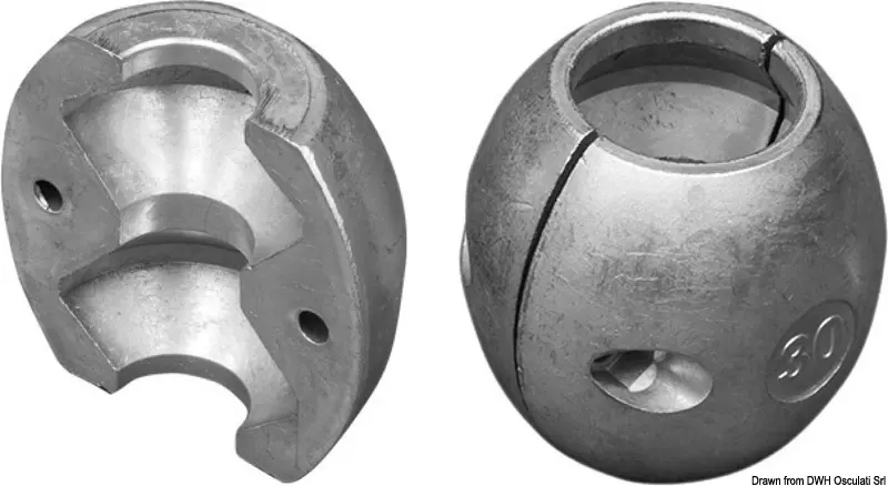 43.80x.xx_.jpg Anodo oliva asse mm 25,4 (1") - immagine 1