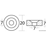Anodo magnesio a rondella - immagine 3