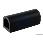 Profilo PVC nero 70 x 70 mm  (barra 2 m)