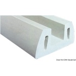 Profilo PVC grigio 72 x 30 mm  (barra 2 m)